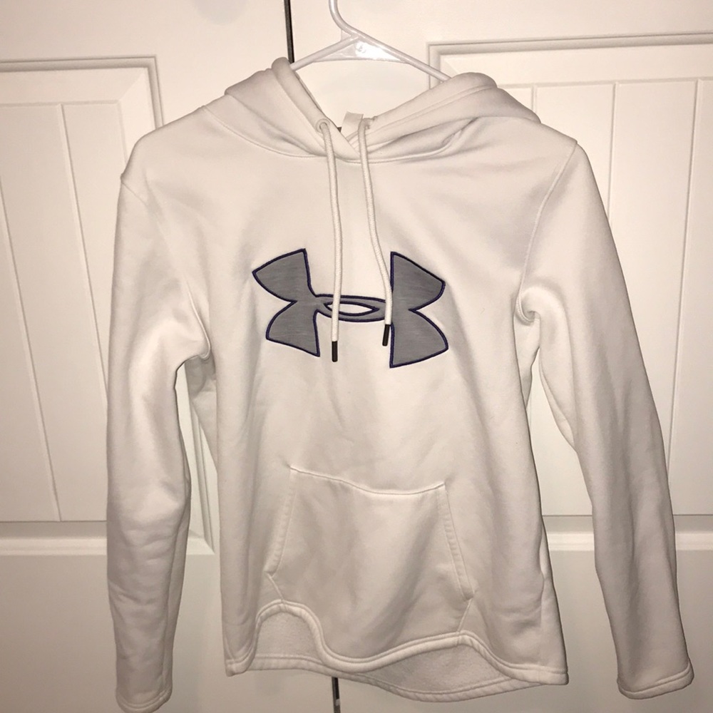under amour white sweatshirt